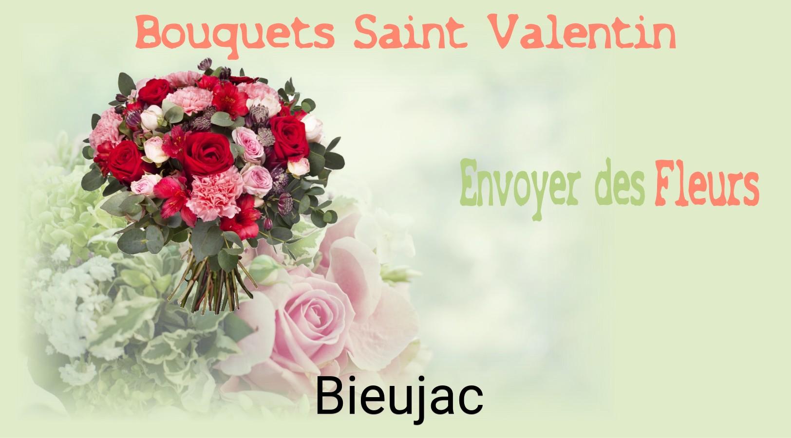Roses de Saint-Valentin livrées à Bieujac